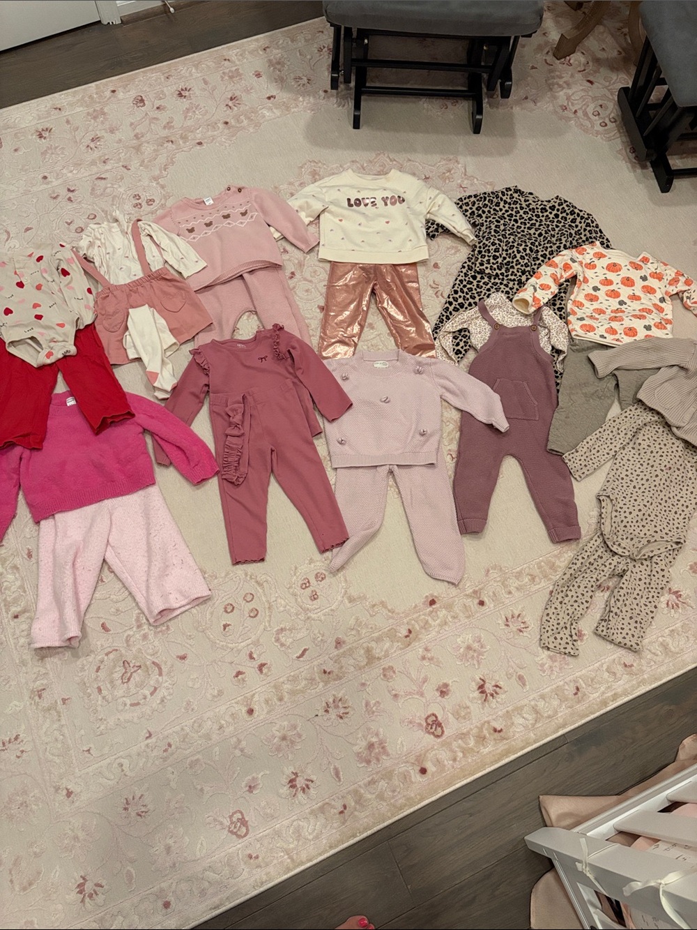 Carter’s Baby Girl Lot of Fall/Winter Clothes, Size 18-24 months
